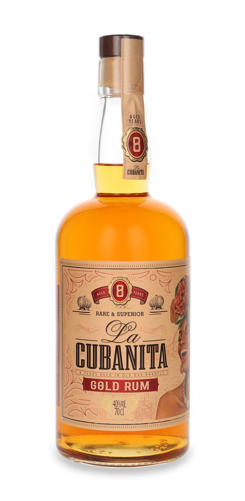 Rum La Cubanita Gold Rum / 40% / 0,7l