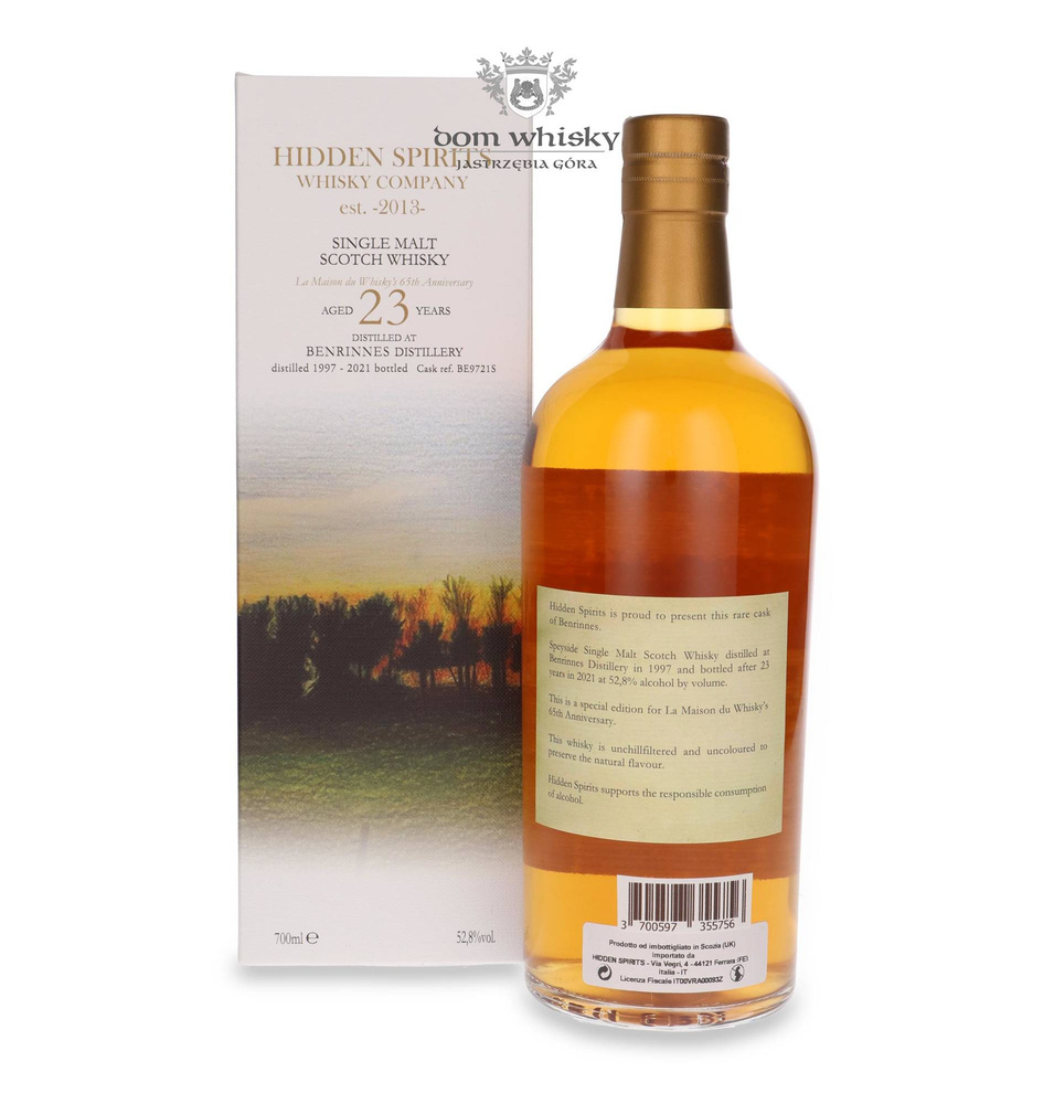 Benrinnes 23-letni (D.1997, B.2021) La Maison Du Whisky 65th Anniversary/ 52,8% / 0,7l