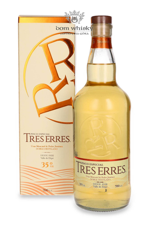 Pisco Tres Erres Especial Doble Destilado (Chile) / 35% / 0,7l