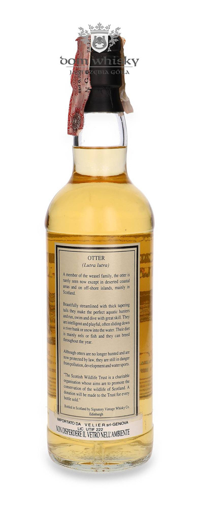Port Ellen 10-letni Scottish Wildlife Signatory Vintage / 43%/ 0,7l		