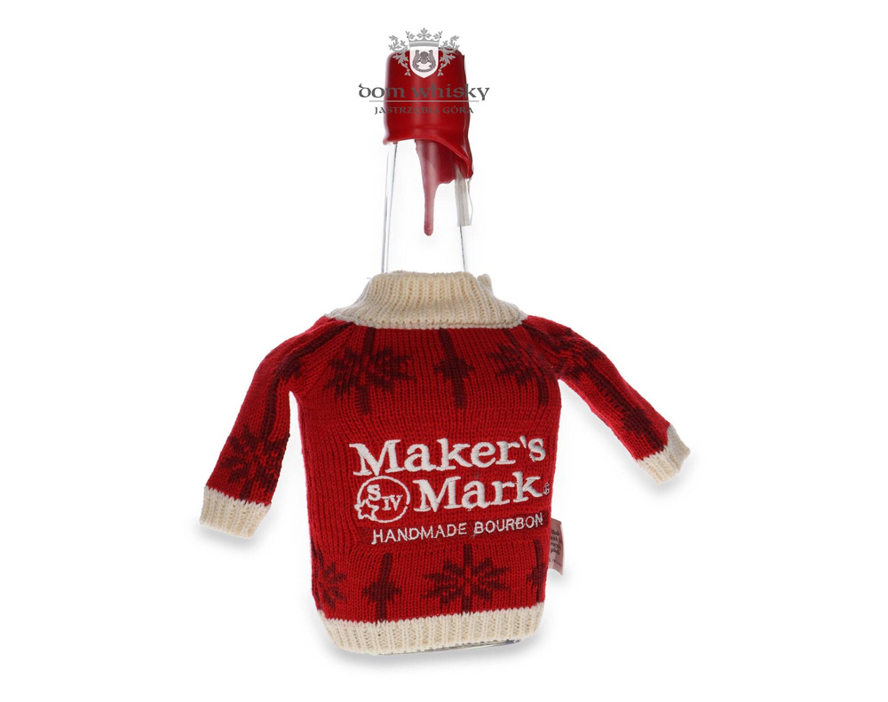 Maker's Mark Bourbon Whiskey in a Sweater / 45% / 0.7l