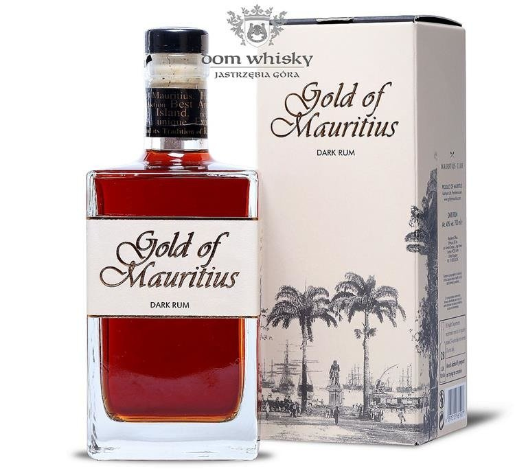 Gold of Mauritius Dark Rum / 40% / 0,7l