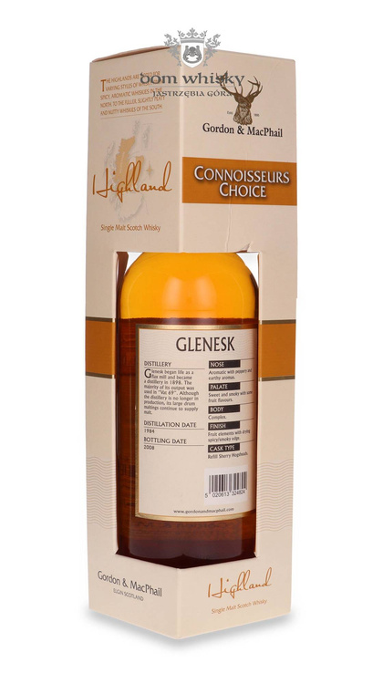 Glenesk 1984 (Bottled 2008), Connoisseurs Choice / 43%/ 0,7l		