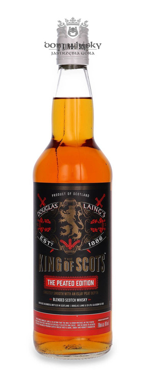 King of Scots The Peated Edition Blended Scotch Whisky / 40%/ 0,7l