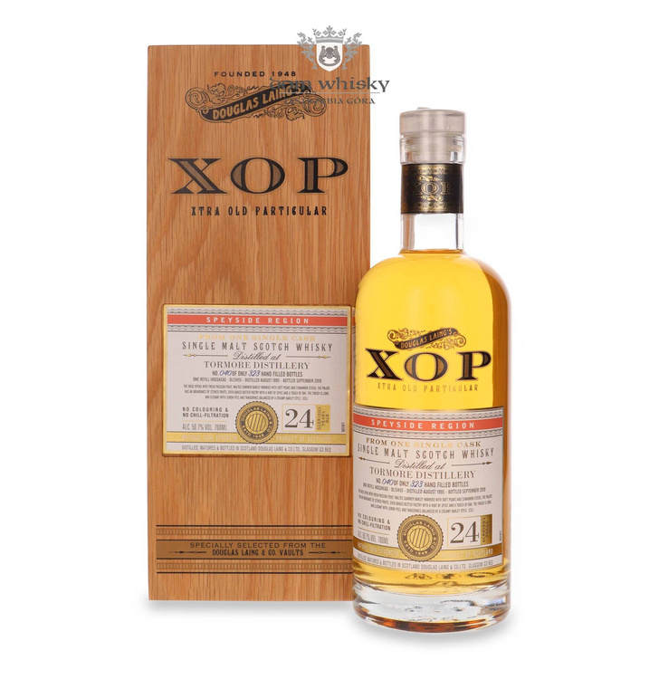 Tormore 24-letni (D.1995, B.2019) Douglas Laing’s XOP / 50,7% / 0,7l