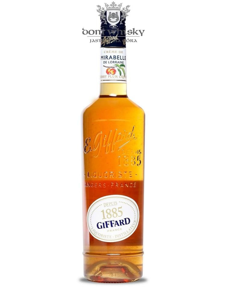 Giffard Crème de Mirabelle de Lorraine (Mirabelka) likier barmański /16%/0,7l