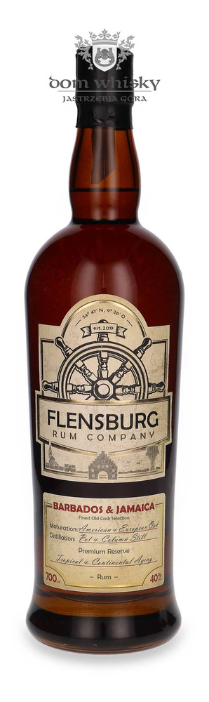 Flensburg Barbados &amp; Jamaica Rum / 40% / 0.7l