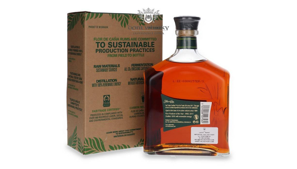 Flor De Cana Terra Rum (Nicaragua) / 40% / 0.7l
