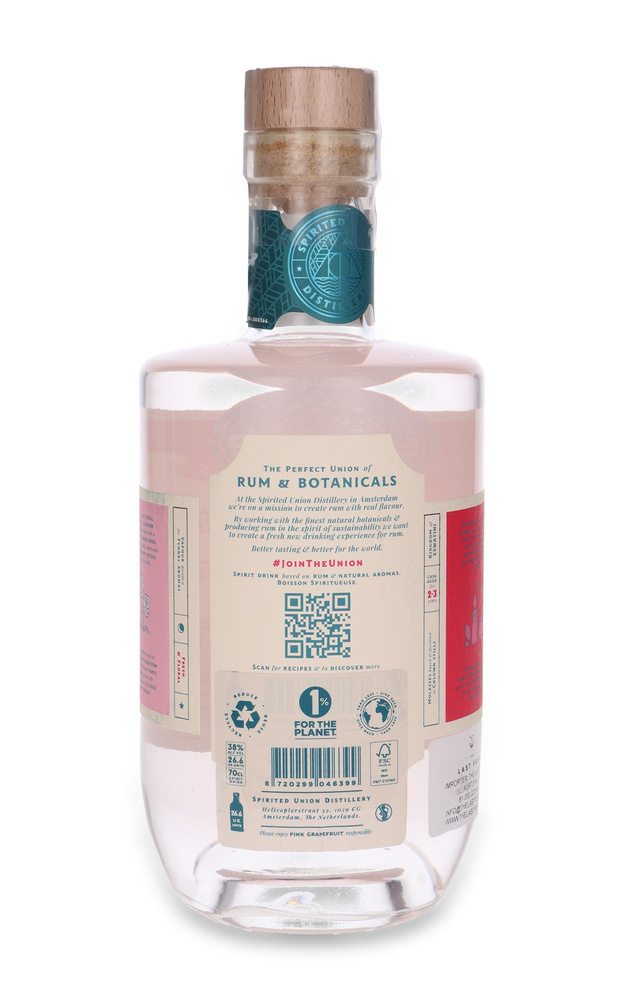 Union Pink Grapefruit & Rose Rum / 38% / 0.7l
