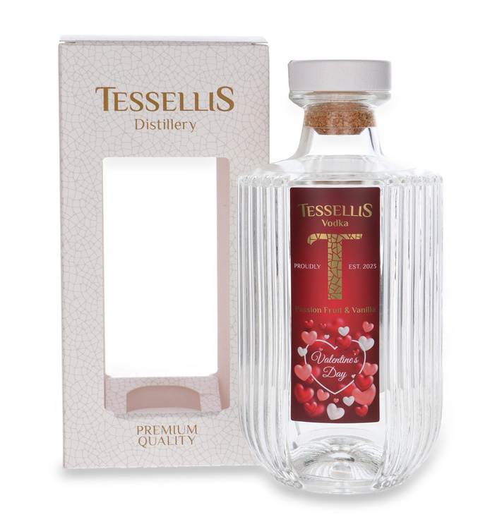 Tessellis Valentine's Vodka Passion Fruit & Vanilla /40% /0,7l