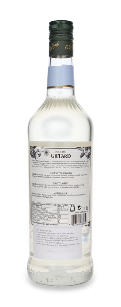 Syrop Giffard Mojito 1,0L