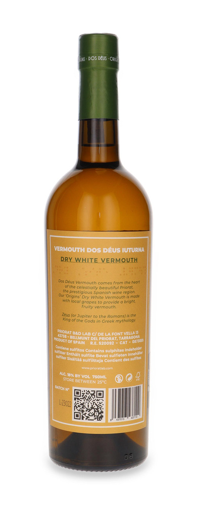Dos Deus Origins Dry White Reserve Vermouth / 18% / 0.75l