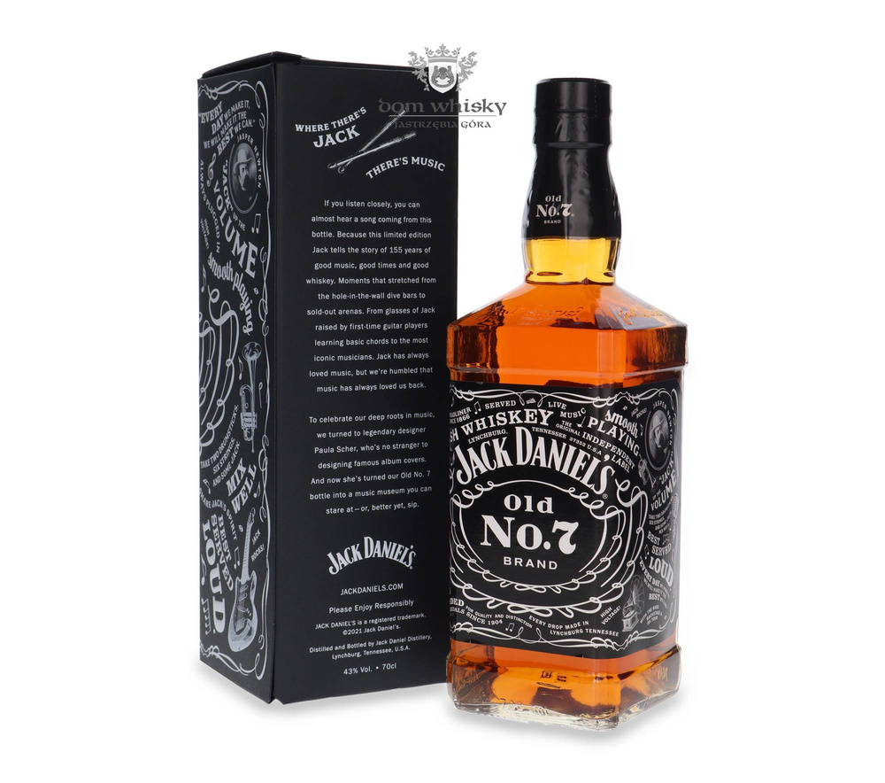 Jack Daniel's Paula Scher Limited Edition / Karton / 43% / 3 x 0,7l