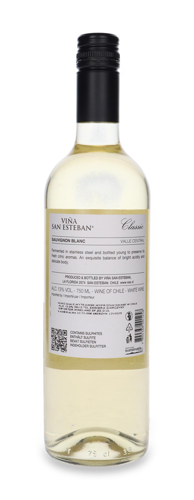 Viña San Esteban Sauvignon Blanc 2025 /13%/0,75l