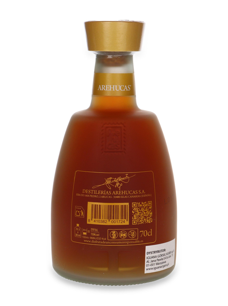 Arehucas Ron Miel Licor / 30%/ 0,7l