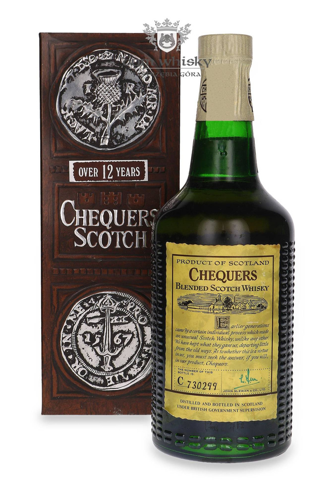 Checkers 12-year-old blended Scotch / 40%/ 0.75l