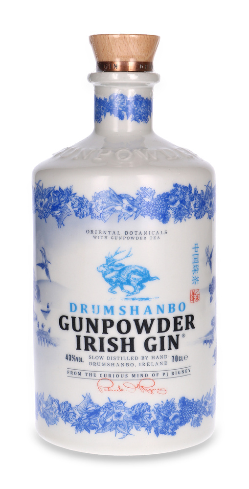 Drumshanbo Gunpowder Irish Gin with Sardinian Citrus Ceramic / 43% / 0.7l