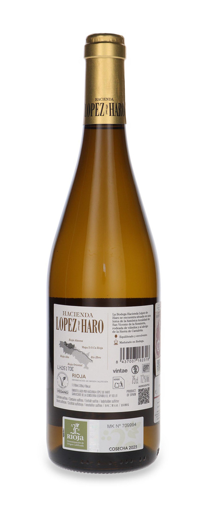 Hacienda Lopez de Haro Blanco /12% /0,75l