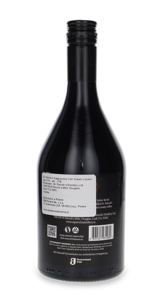 St Patrick's Irish Cream Salted Caramel / 17% / 0.7l