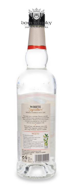 Rhum Negrita White Signature / 37,5% / 0,7l