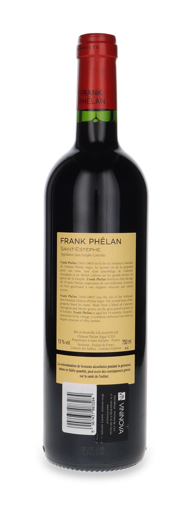 Frank Phélan 2020 Château Phélan Ségur / 13% / 0,75l