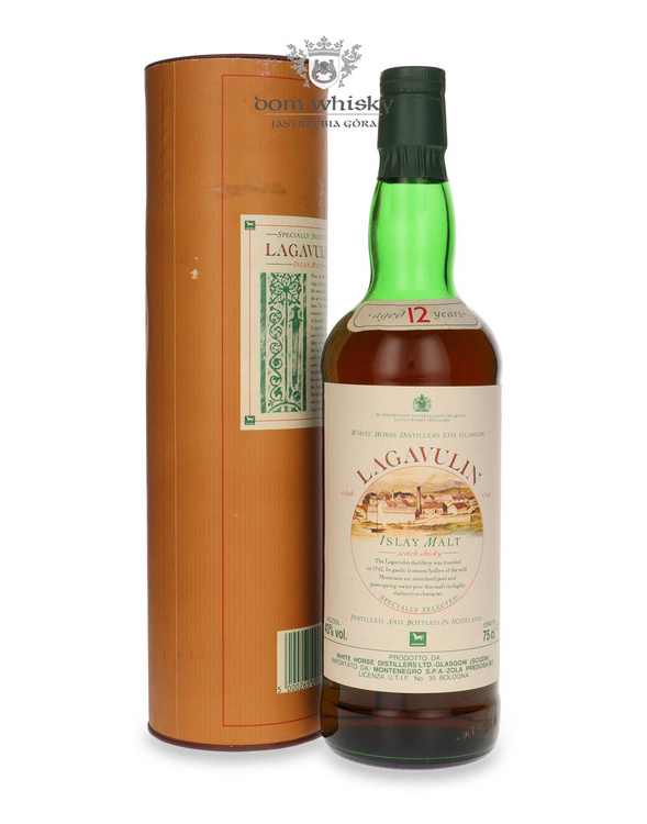 Lagavulin 12-letni (Bottled 1970s for Montenegro Zola) /43%/0,75l