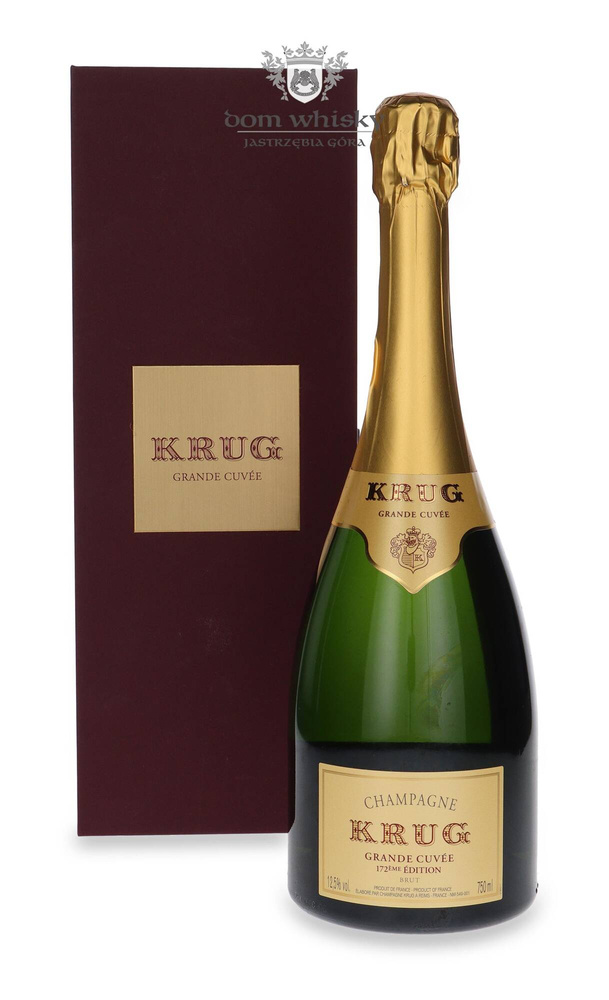 Szampan Krug Grande Cuvee 172 EME Edition /karton/ 12,5% / 0,75l