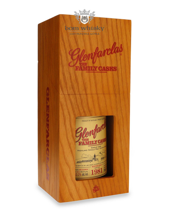 Glenfarclas The Family Casks 1981, Bottled 2018 / 43,2% / 0,7l