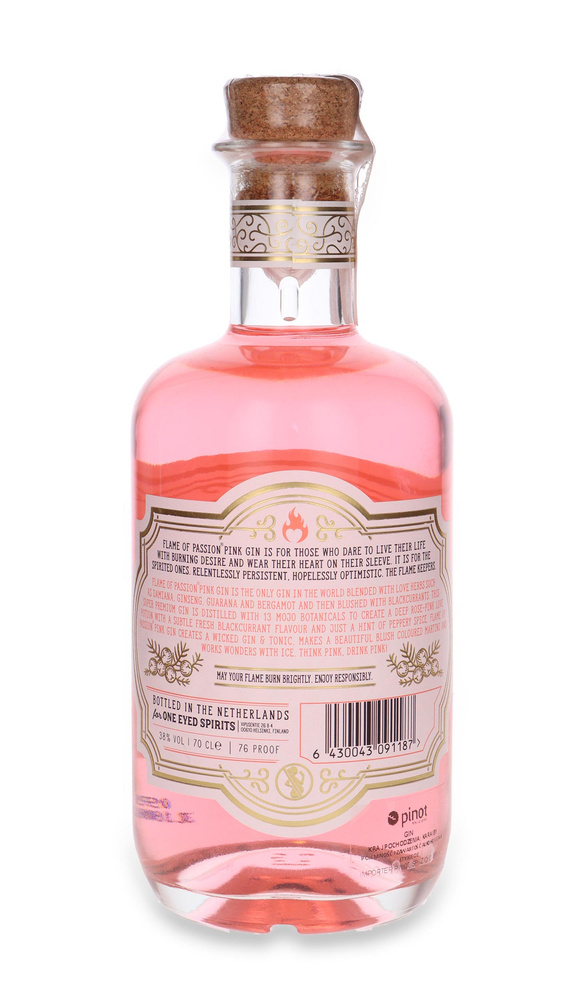 The Flame Of Passion Pink Gin / 38% / 0,7l