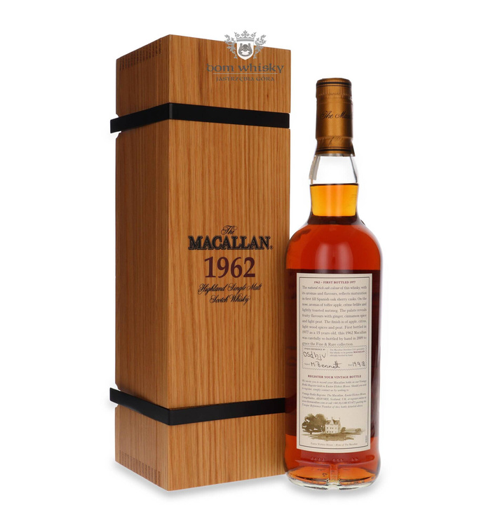 Macallan 1962, 15-letni Fine & Rare / 44,1%/ 0,7l  	