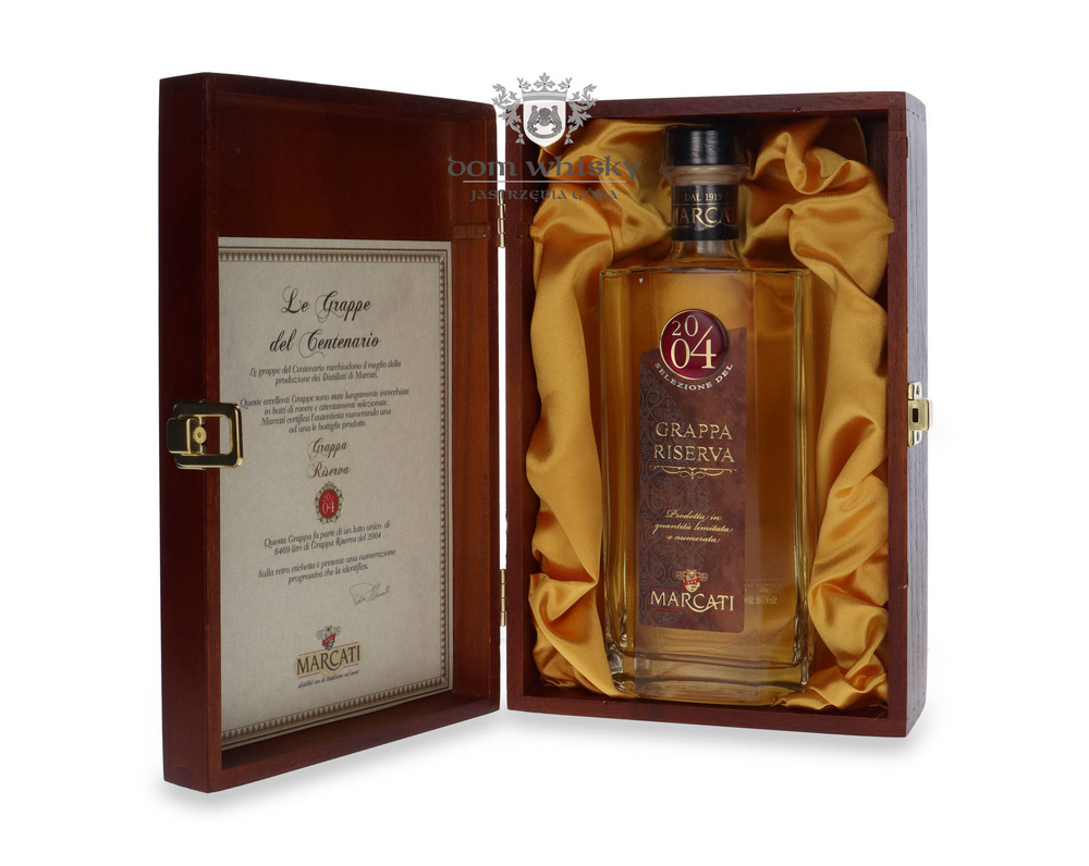 Marcati Grappa Amarone 2004 / 40% / 0.5l