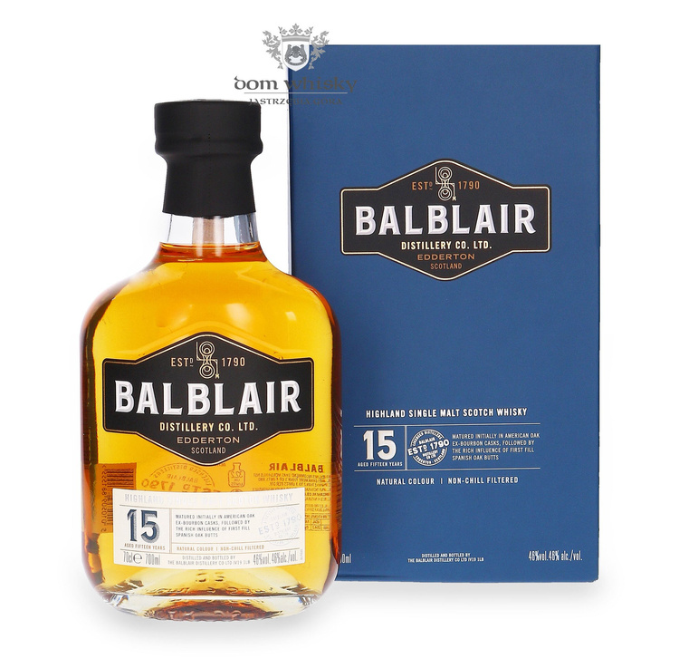 Balblair 15-letni / 46% / 0,7l