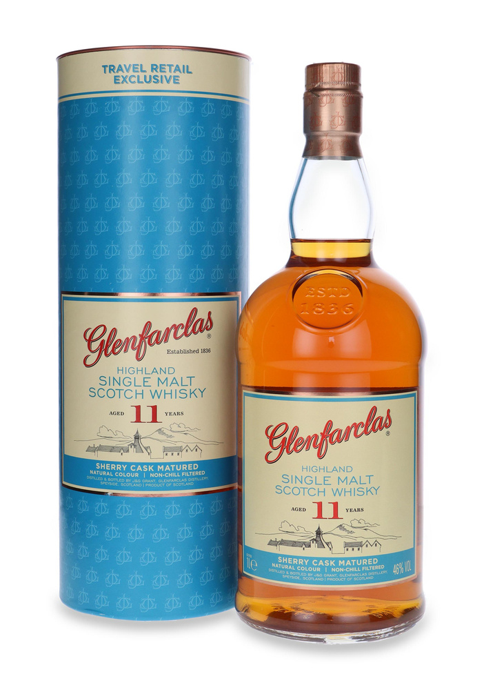 Glenfarclas 11-letni Sherry Cask Matured /bez opakowania /46%/1,0l