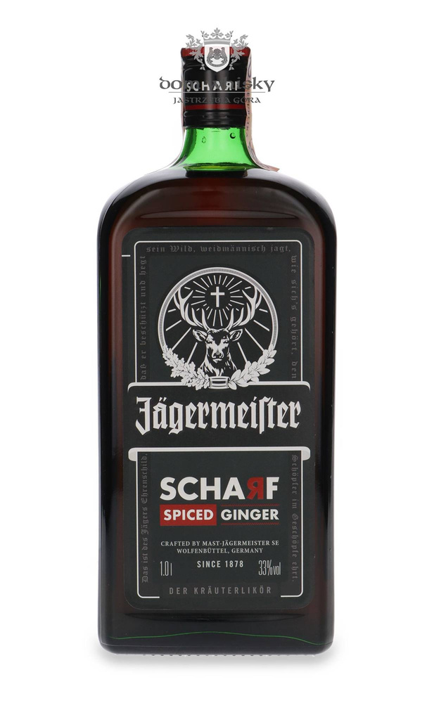 Jagermeister Scharf, Spiced Ginger / 33% / 1,0l