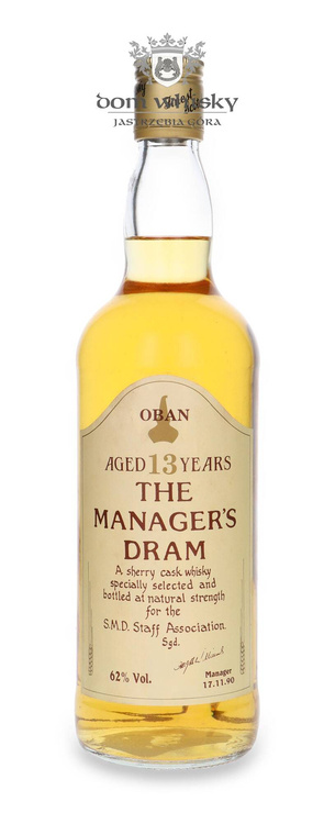 Oban 13-letni (Bottled 1990) The Manager’s Dram / 62%/ 0,7l