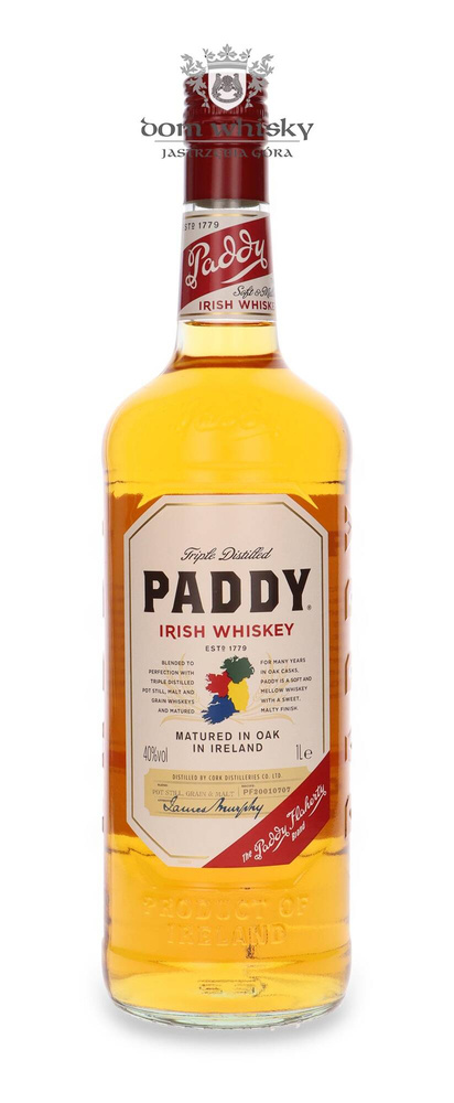 Paddy Irish Whiskey / 40% / 1.0l