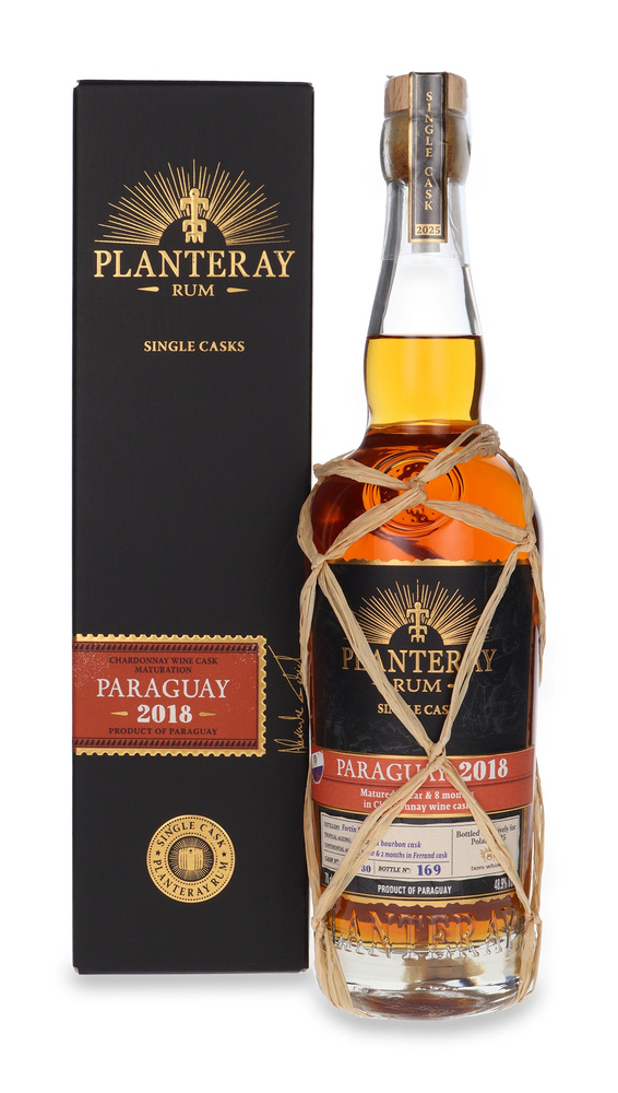 Rum Planteray Paraguay 2018 /48,9% /0,7l