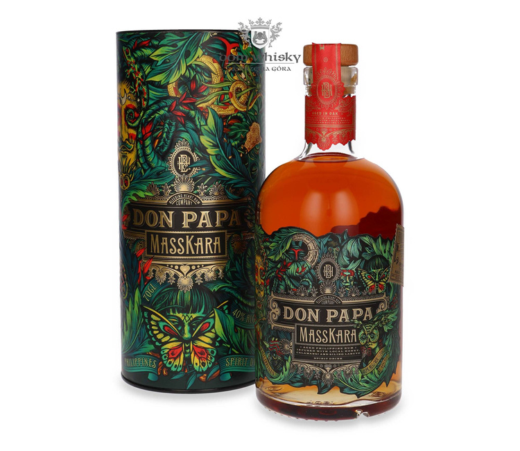 Don Papa Masskara Rum Philipines /Tuba/ 40% / 0,7l