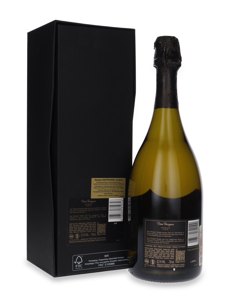 Szampan Dom Perignon Vintage 2018 /karton/ 12,5% / 0,75l