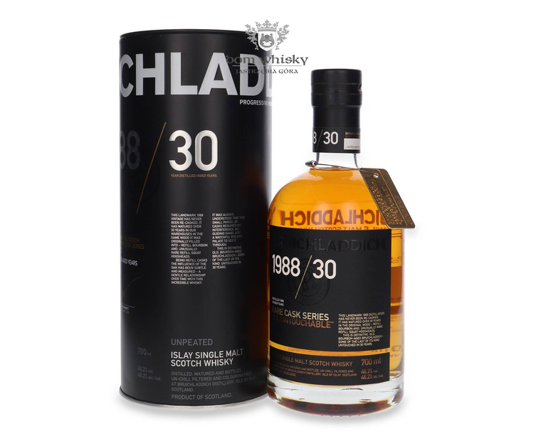 Bruichladdich 1988/30 Rare Cask Series, 30-letni / 46,2%/ 0,7l