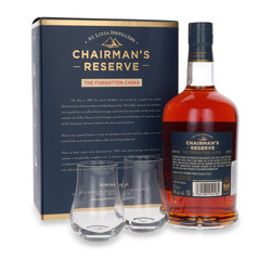 Chairman's Reserve The Forgotten Cask Rum + 2 glasses / 40% / 0.7l