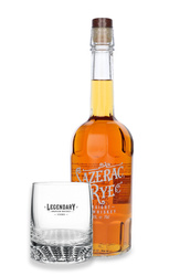 Sazerac Straight Rye Whiskey / 45%/ 0,75l + szklanka