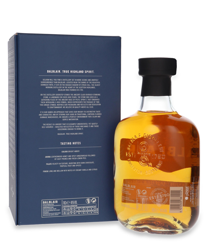 Balblair 15-letni / 46% / 0,7l