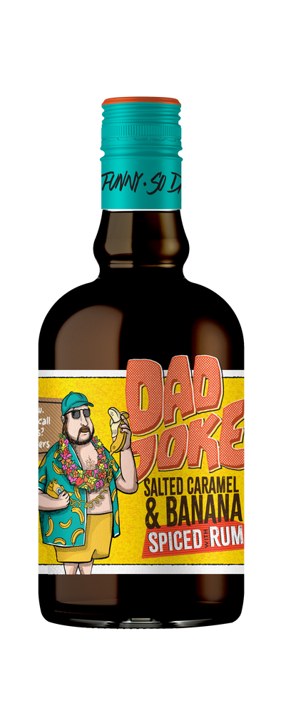 Dad Joke Salted Caramel & Banana Spiced Rum /40%/ 0.7l