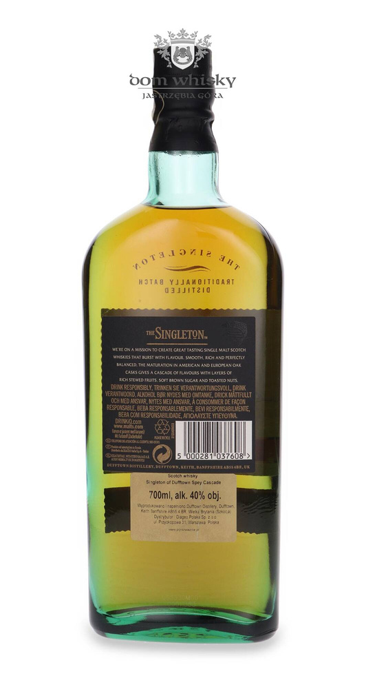 The Singleton of Dufftown Spey Cascade / 40% / 0,7l