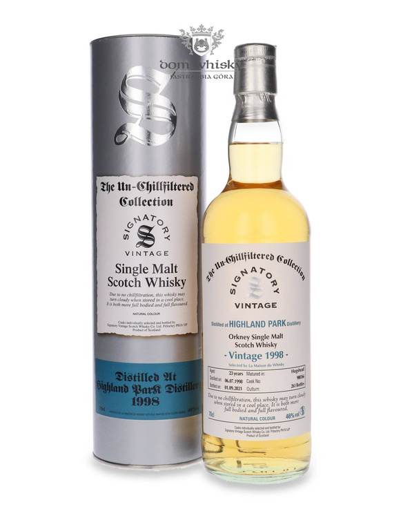 Highland Park 23-letni (D.1998, B.2021) Signatory Vintage / 46% / 0,7l