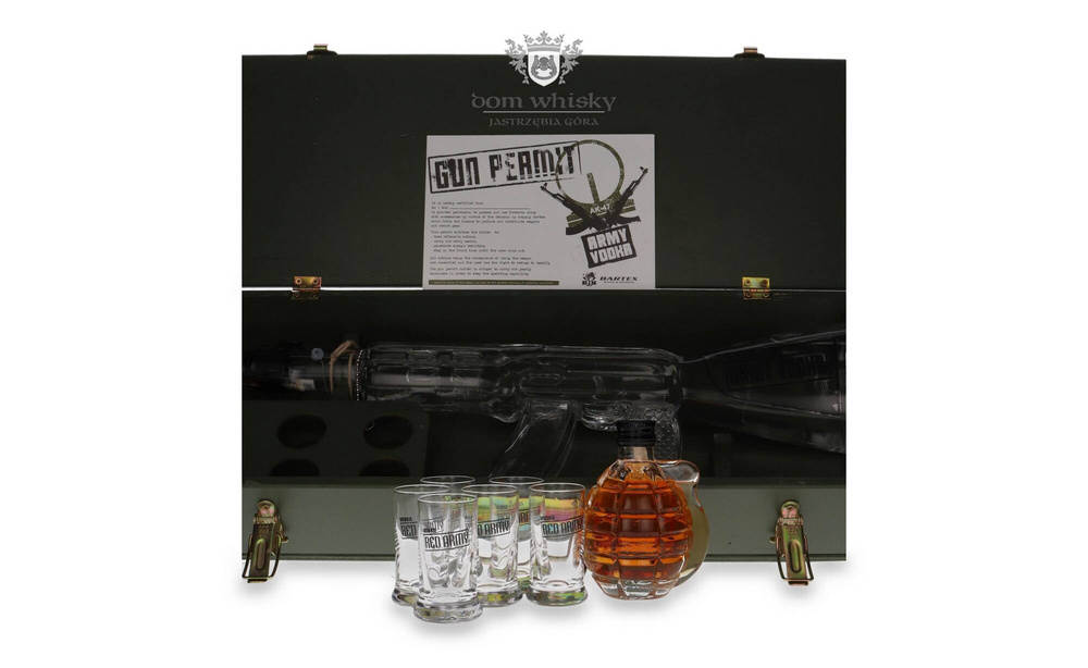 Army Wódka / 40% / 1l + 0,2l granat
