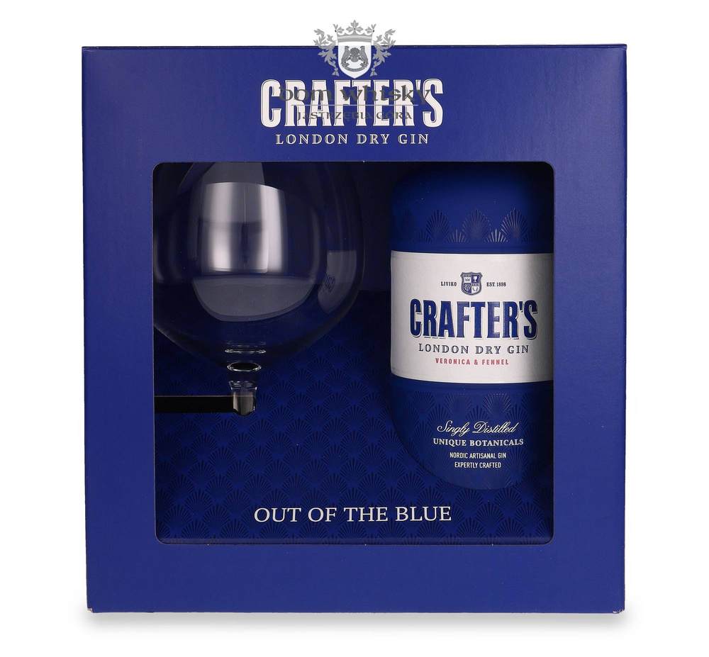 Crafter's London Dry Gin + Copa Glass / 43% / 0.7l