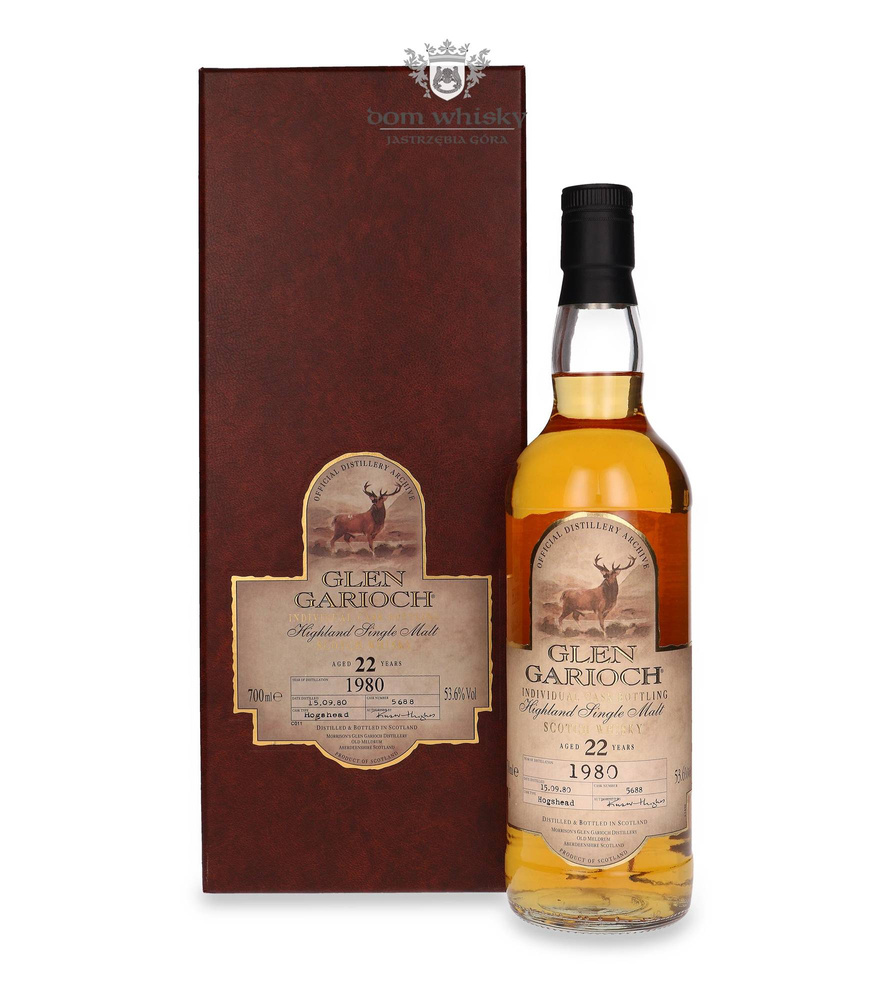 Glen Garioch 1980 Vintage, 22-letni Individual Cask Bottling / 53,6% / 0,7l	