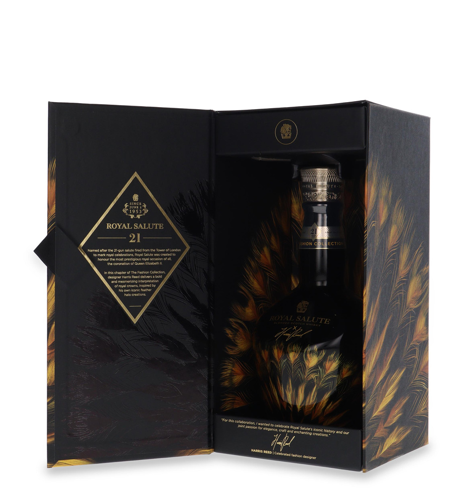 Chivas Royal Salute 21 year old Harris Reed gold Edition / 40% / 0.7l